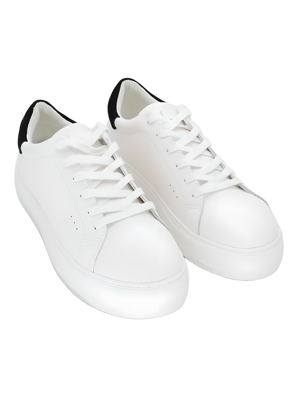 Kurt Geiger Laney Mens White Leather Sneakers Size 10.5M